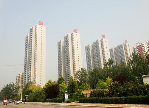 石家莊安居樂(lè)樓宇對(duì)講走進(jìn)陽(yáng)光國(guó)際